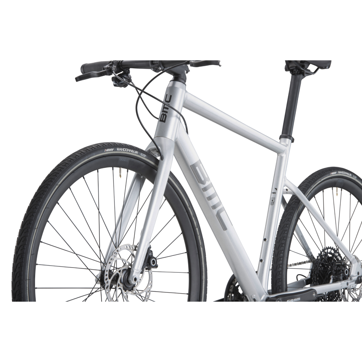 BMC Alpenchallenge AL Two Fitness Bike Silver Black Velonova